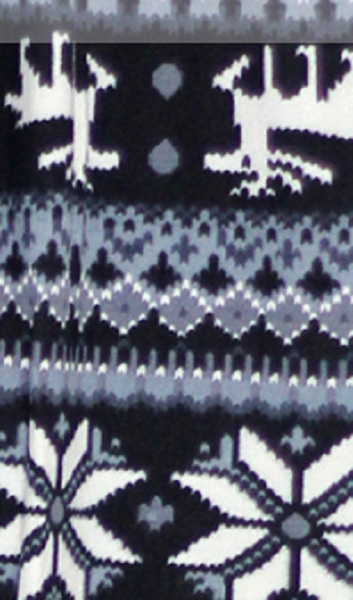 Helga Knit Sweater Leggings - Black and White : Ava Adorn: Apparel
