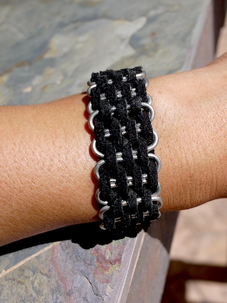 Peruvian Suede Chain Bracelet - More Colors : Ava Adorn: Apparel and ...